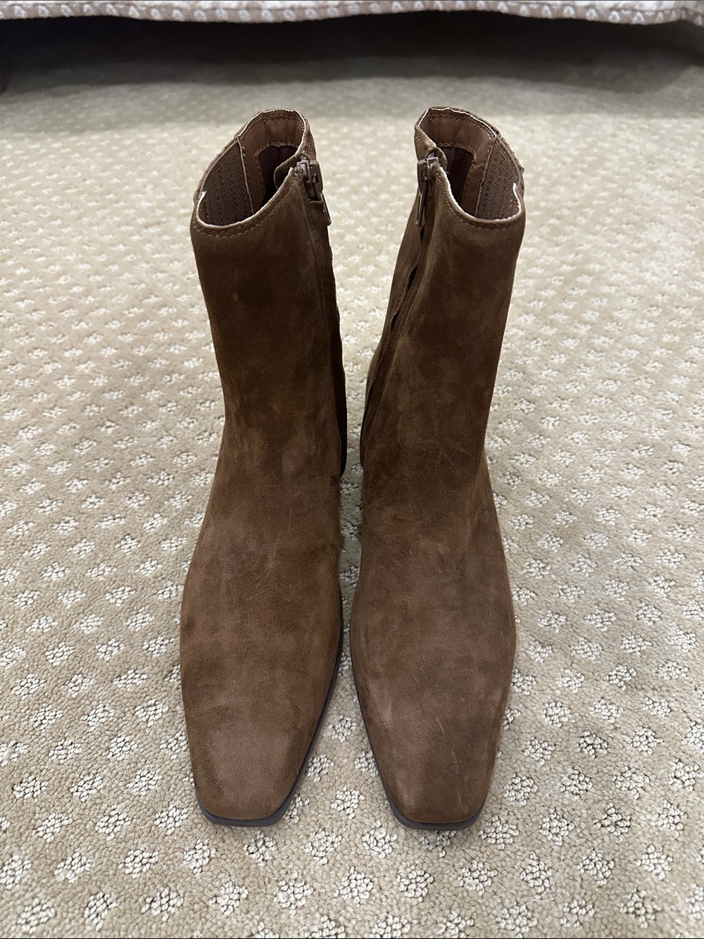 Steve Madden Brown Suede Ankle Boots